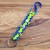 Brelok z paracordu Fluo green - Blue_180341.jpg